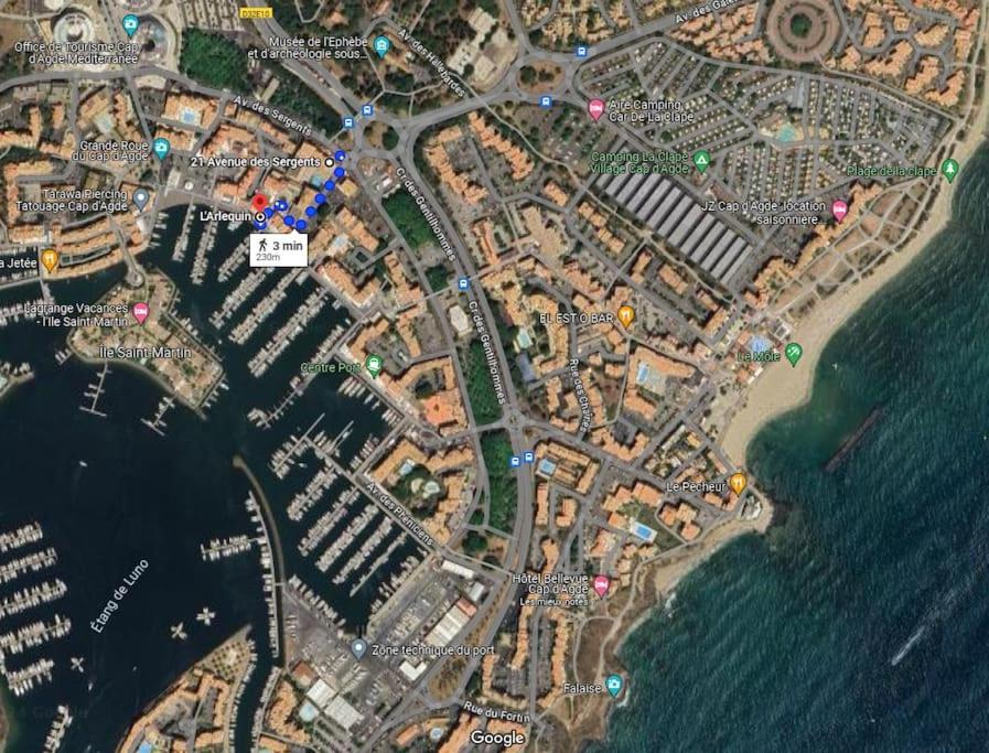 Centre Port, Cap D'agde Apartment Agde